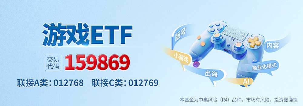 小游戲、端游兩頭擴(kuò)容看好游戲行業(yè)修復(fù)趨勢把握ETF（159869）低位布局區(qū)間