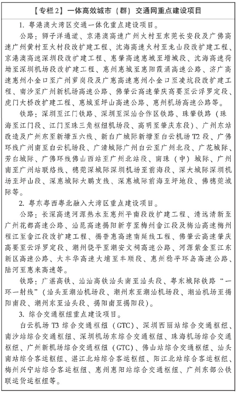 廣東省人民政府辦公廳關(guān)于印發(fā)廣東省交通運(yùn)輸高質(zhì)量發(fā)展三年行動(dòng)方案（2025—2027年）的通知(圖2)