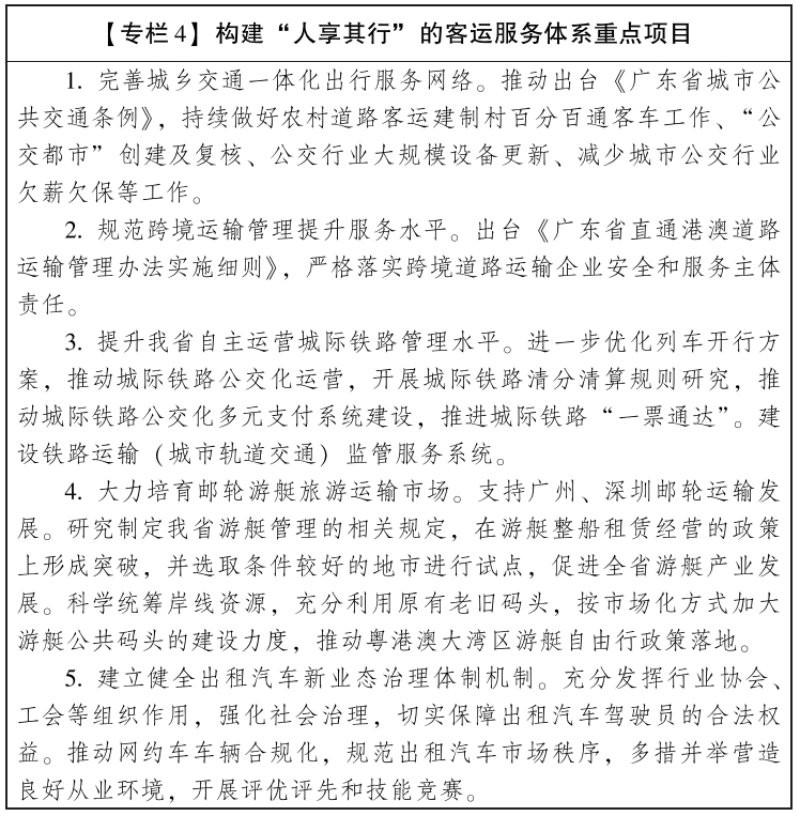 廣東省人民政府辦公廳關(guān)于印發(fā)廣東省交通運(yùn)輸高質(zhì)量發(fā)展三年行動(dòng)方案（2025—2027年）的通知(圖4)