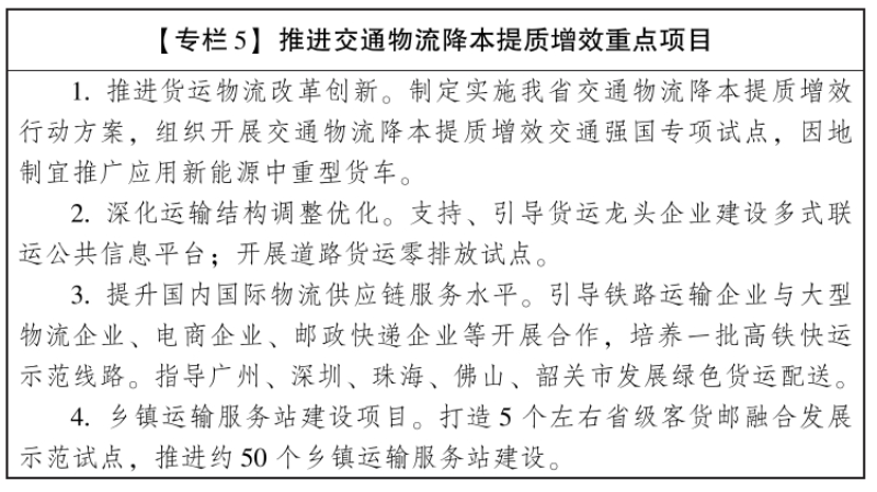 廣東省人民政府辦公廳關(guān)于印發(fā)廣東省交通運(yùn)輸高質(zhì)量發(fā)展三年行動(dòng)方案（2025—2027年）的通知(圖5)